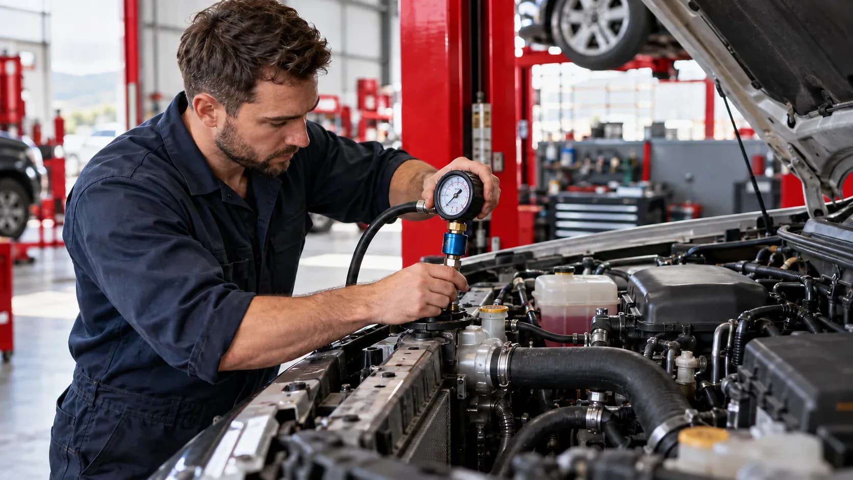 Cooling system servicing and repairs
